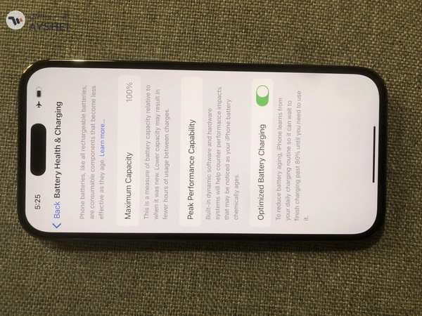 iPhone 14 pro 256gb deeppurple color 100%battery life