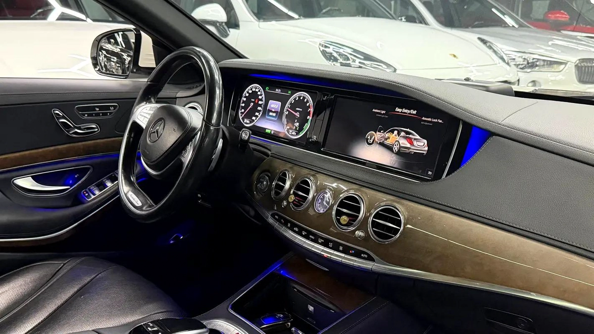 2015 MERCEDES BENZ S400 JAPANESE SPEC CLEAN CAR WITHOUT ACCIDENT WARRANTY AVAILABLE-3-3