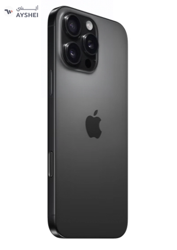 iPhone 16 Pro Max 512GB Black Titanium 5G With FaceTime - Middle East Version
