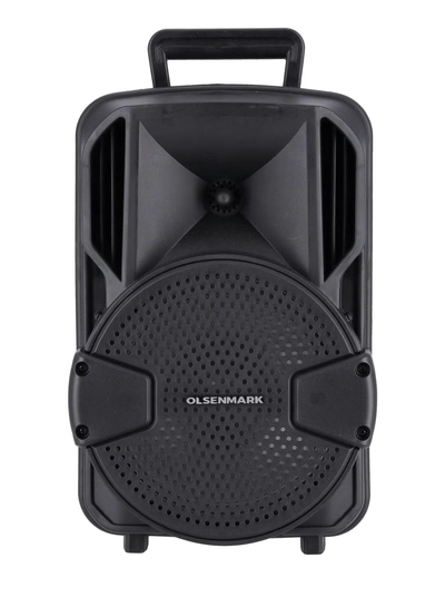 Olsenmark Rechargeable Party Speaker , 8 Inch, OMMS1283 | 8000W PMPO | 7.4V 1800mAh Battery | USB/TF/FM/BT/Remote/LED Display/AUX In/MIC-5