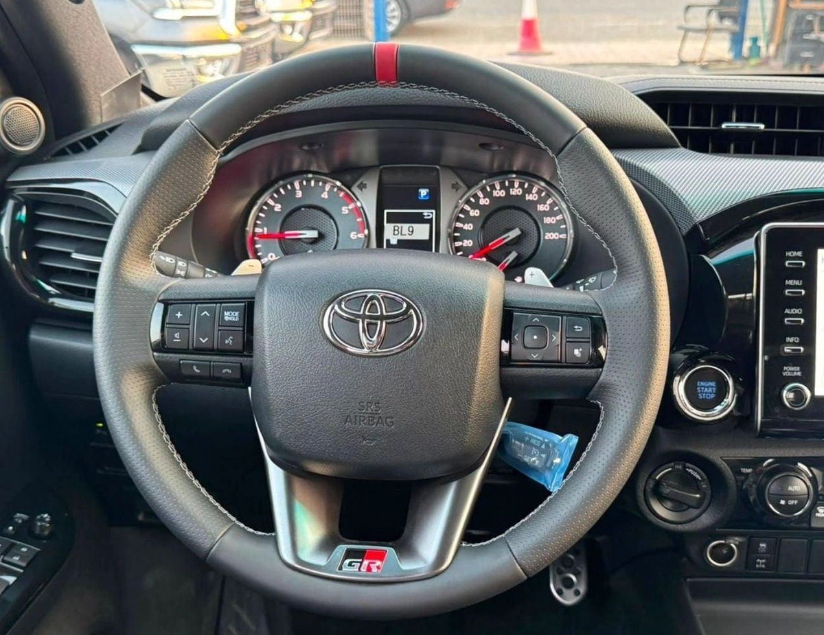 Toyota Hilux GR SPORT | 2.8L DIESEL A/T 4WD | DRIVER PWR SEAT | LEATHER SEATS | 360*CAMERA | REAR PARKING SENSOR-16-0