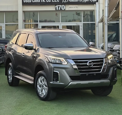 Nissan X-Terra | 2021 | GCC | 107,000 km | Titanium Grey / Beige | First Owner | Agency Maintained-0