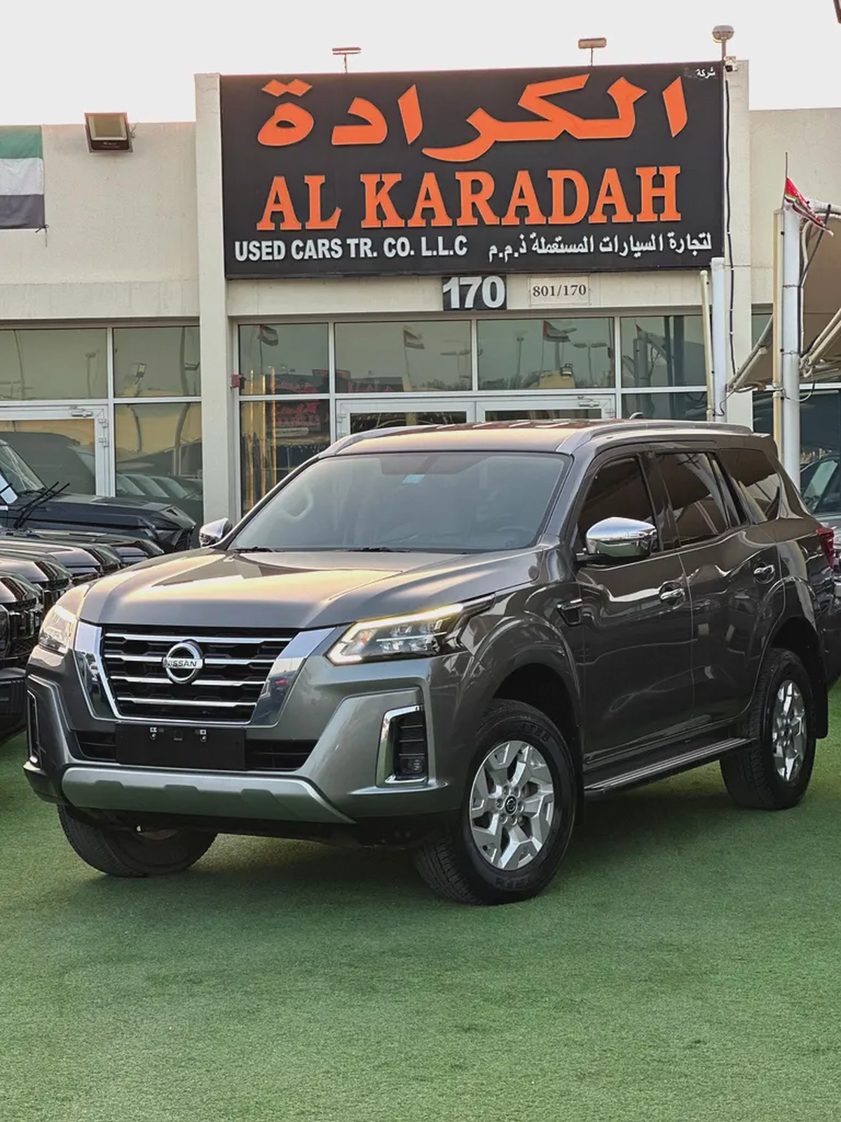Nissan X-Terra | 2021 | GCC | 107,000 km | Titanium Grey / Beige | First Owner | Agency Maintained-4-4