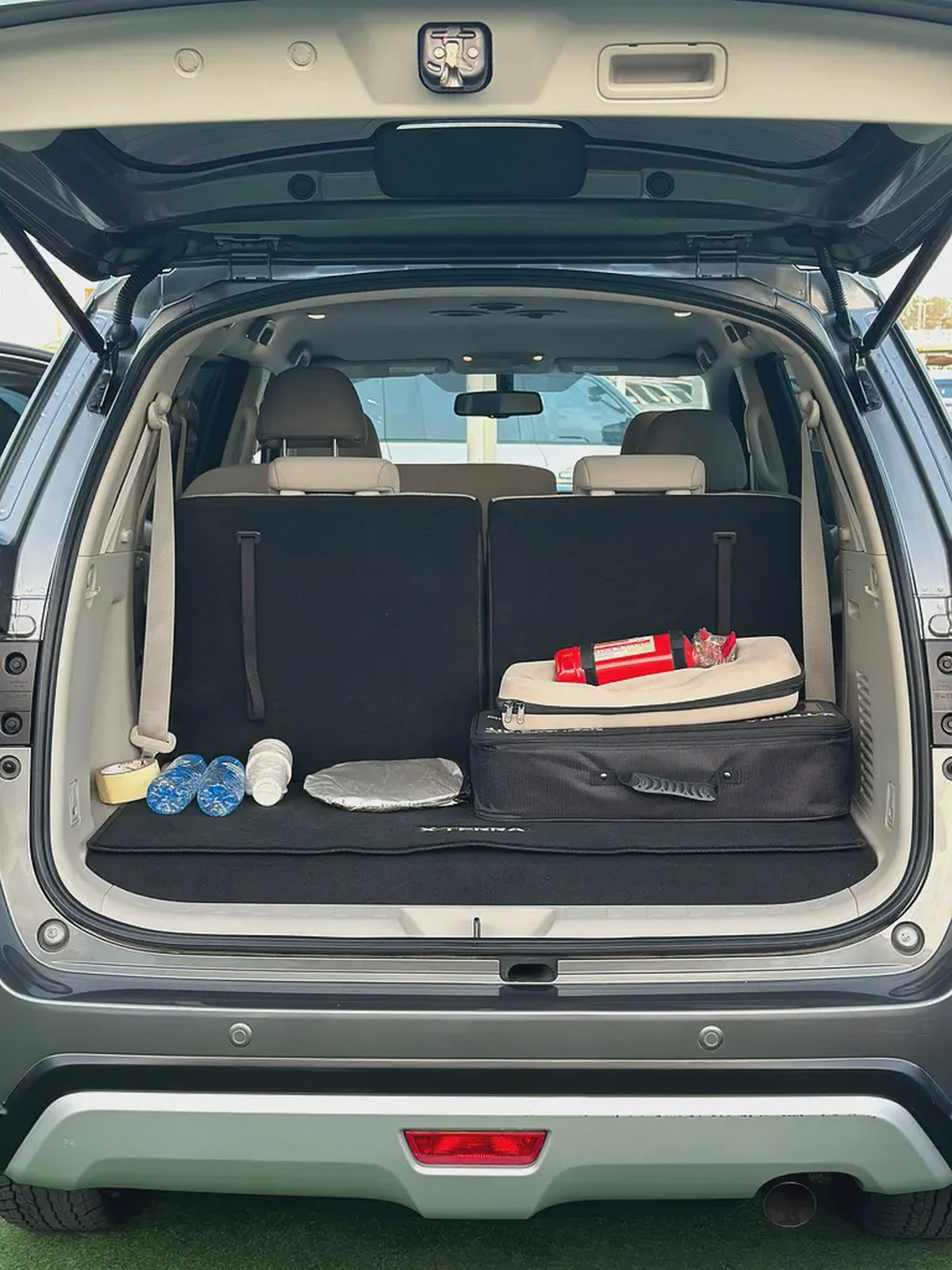 Nissan X-Terra | 2021 | GCC | 107,000 km | Titanium Grey / Beige | First Owner | Agency Maintained-13-13