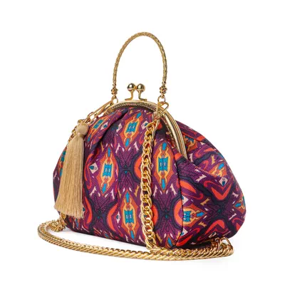 Silk Road - Magnolia Top Handle Bag-1