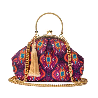 Silk Road - Magnolia Top Handle Bag-0