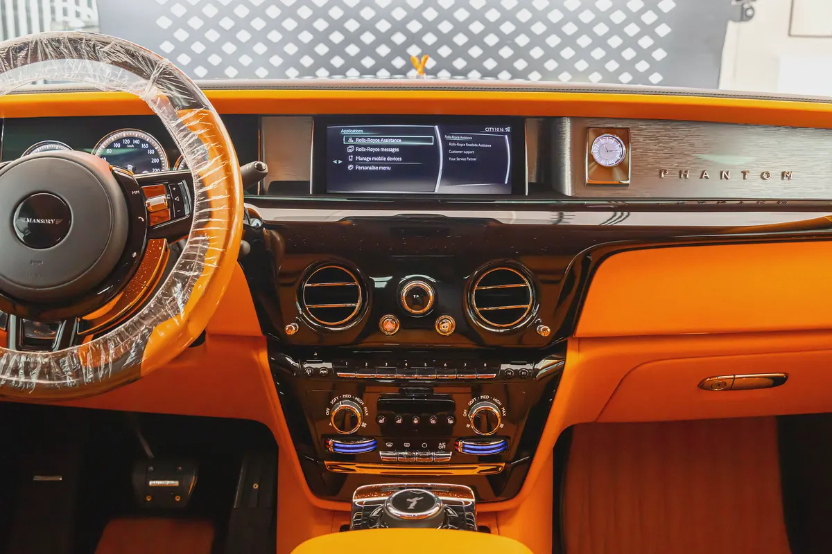 Rolls-Royce Phantom | Original Mansory with Certificate | Bespoke Orange Interior | European Specs-11-11
