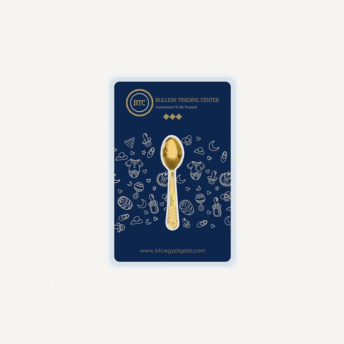 BTC 5 Gram Pure Golden Spoon- Exclusive Gifting and Collectable 24 carat-0-0