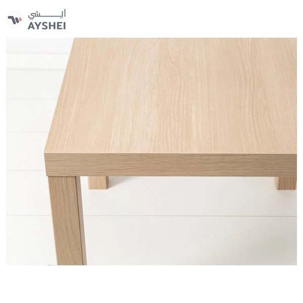 IKEA LACK Side Table, White Stained Oak Effect, 55x55 cm