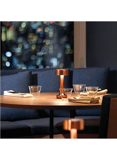 Alfa.life Modern Nightstand LED Table Lamp Golden 21 X 9cm-2