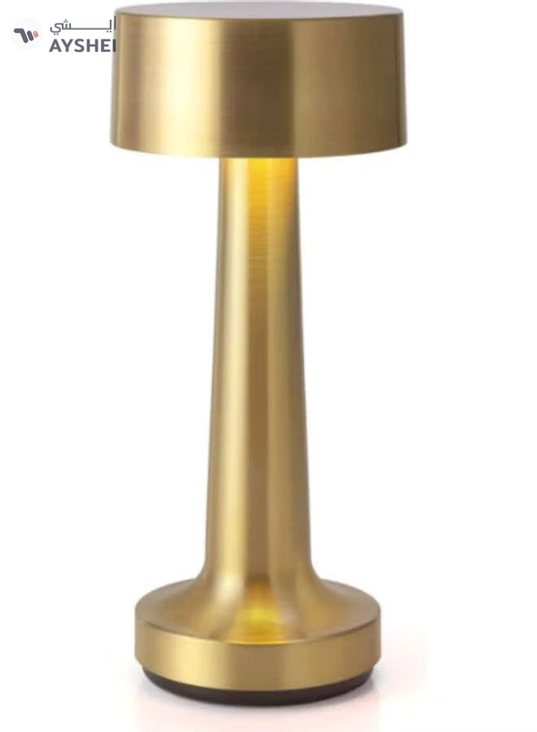 Alfa.life Modern Nightstand LED Table Lamp Golden 21 X 9cm