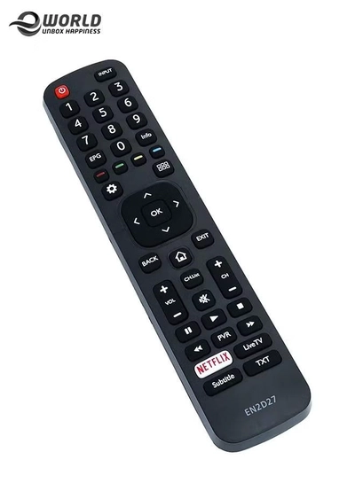 Eworld New Replacement TV Remote Control for Hisense LED Smart Televisions -0