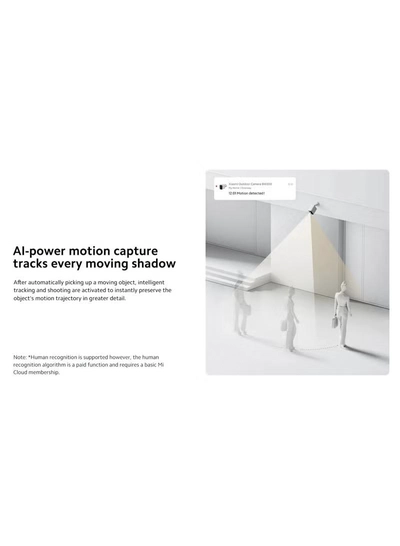 Xiaomi Outdoor Camera BW300 | 3MP 2K HD Full Color | Full-Colour Night Vision | 4900mAh Battery | IP67 Dust And Water Resistance | Two-Way Audio-3