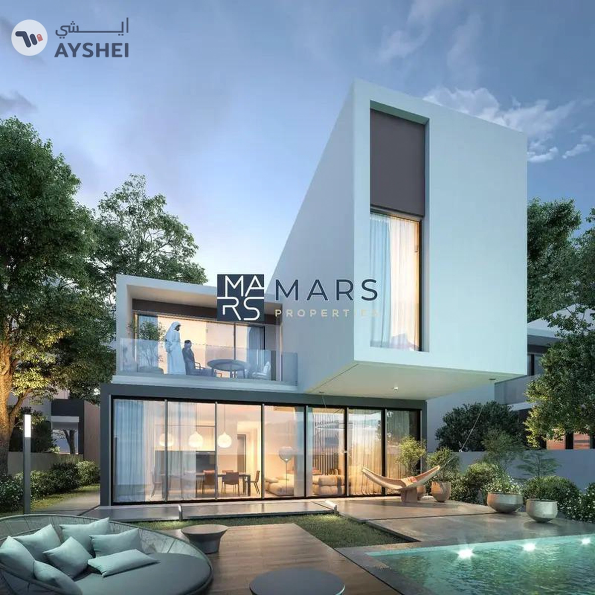 "4 Bedroom Villa on Aljada Boulevard: Luxurious Living with Gym, Pool, and Free Parking"