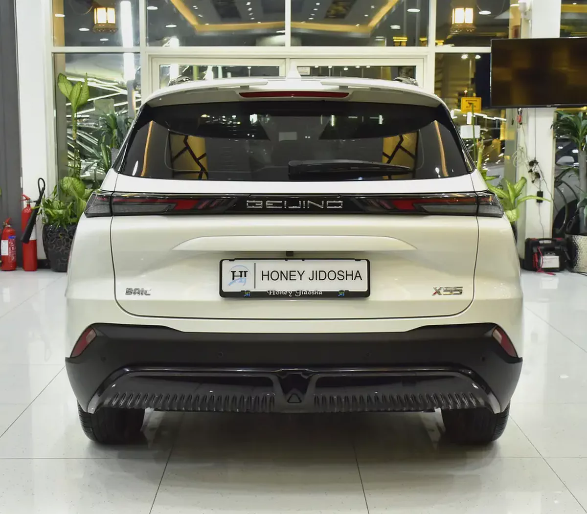 AED 840 EMi for 5Yrs | BAIC Beijing X55 ( 2024 Model ) in White Color GCC Specs-4-4