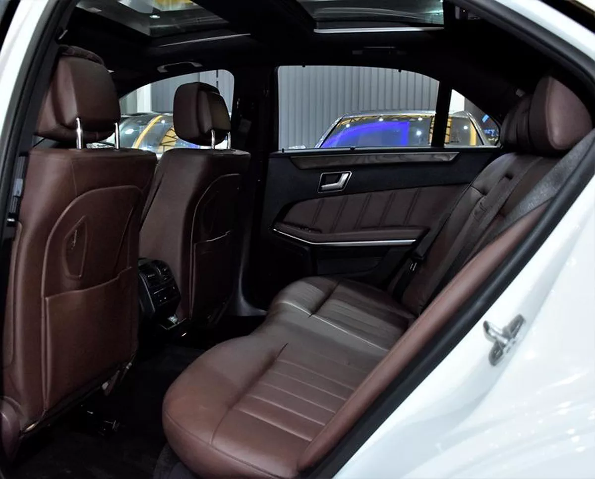 Mercedes Benz E500 ( 2016 Model ) in White Color GCC Specs-9-9