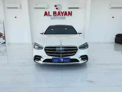 مرسيدس بنز S 580 4 MATIC ابيض / احمر 2023 (خليجي)-4