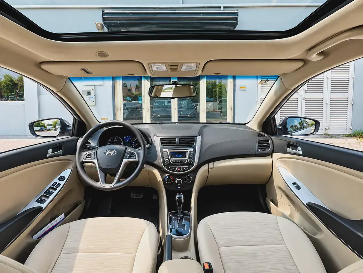 AED 680 EMI PM | HYUNDAI ACCENT | GLS | 1.6L | ORIGINAL PAINT | 0% DOWNPAYMENT-10-10