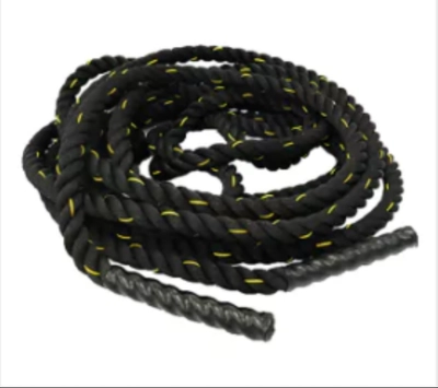  TA Sport Battle Rope With Yellow Line Srp002 38Mmx15Mtr-0