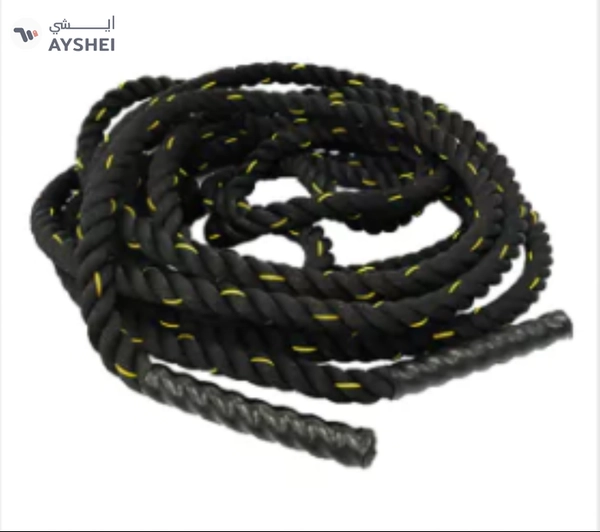  TA Sport Battle Rope With Yellow Line Srp002 38Mmx15Mtr