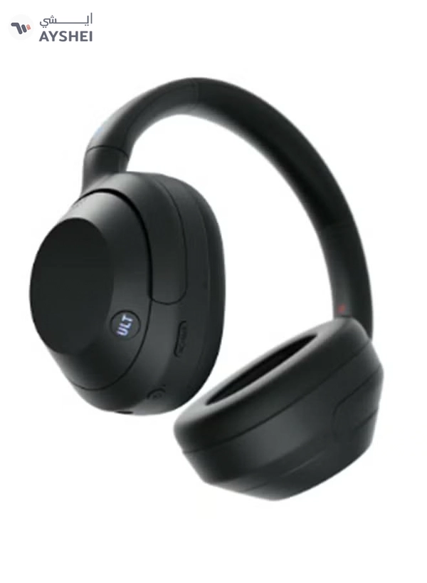 Sony ULT Wear Headphones (WH-ULT900NB) - Powerful Sound, Up To 30 Hours Of Music Playback With Quick-Charge (10min = 5hr Playback) Black