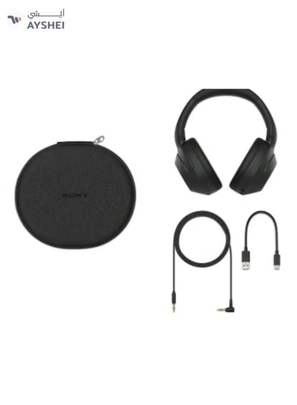 Sony ULT Wear Headphones (WH-ULT900NB) - Powerful Sound, Up To 30 Hours Of Music Playback With Quick-Charge (10min = 5hr Playback) Black
