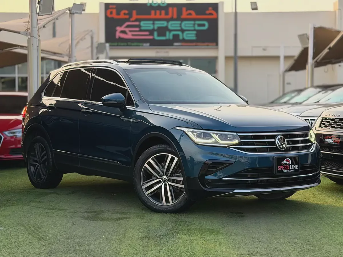 Volkswagen tiguan Full Option Gcc Full Service History-2-2