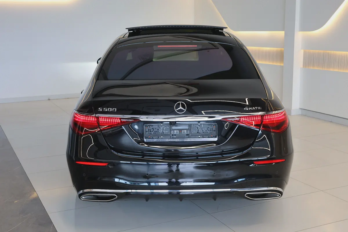 S500 4MATIC - GCC SPECS - WARRANTY / SERVICE 105,000 KM - FULL SERVICE HISTORY - ACCIDENT FREE --7-7