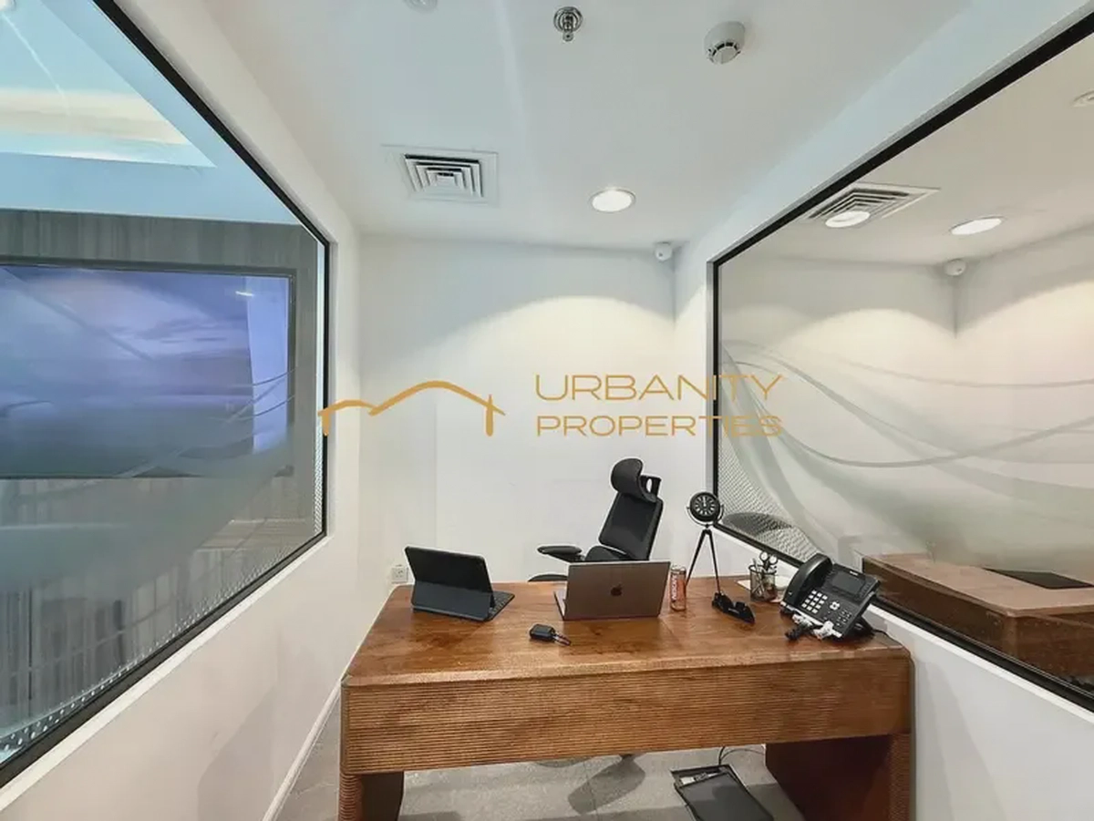 Luxury Office | Unique Layout | Canal View | Furnished | 2 Months free-4-4