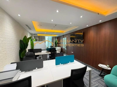 Office for Rent in Business Bay | Fully Fitted Office | Tamani Arts Offices | 1 Parking-7