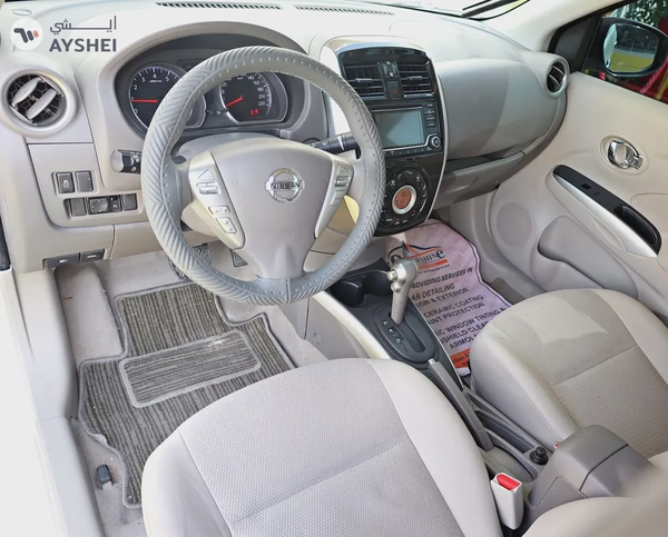 NISSAN SUNNY 2019 EMI STARTS AT 580 AVAILABLE ON ZERO DOWNPAYMENT BANK FINANCE AND CASH