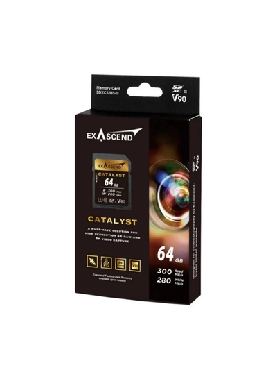 Exascend Catalyst 64GB SD Series UHSII V90-1