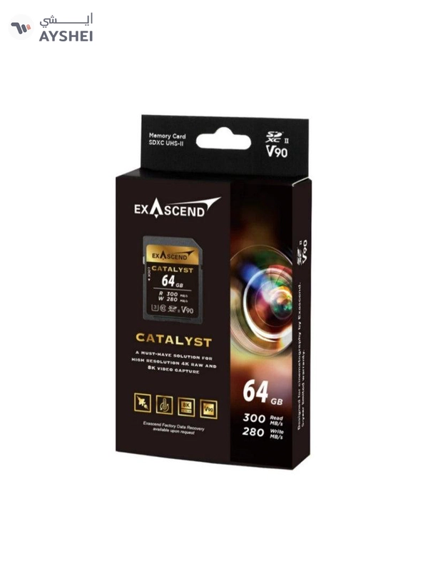 Exascend Catalyst 64GB SD Series UHSII V90