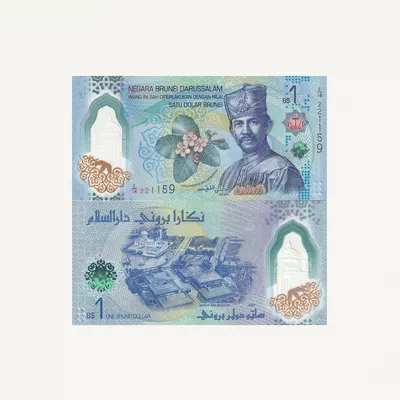 BRUNEI DARUSSALAM 1 DOLLAR BANKNOTE 2024-2