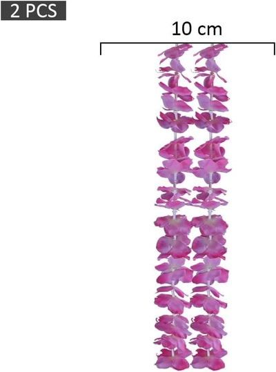 YATAI 2pcs Artificial Plants 210cm Vine Orchid Flowers Garland Hanging Plant-1