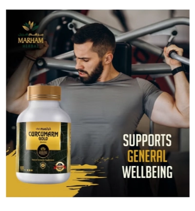 MARHAM HERBAL Curcumarm Gold 500mg Tablet: Natural Immunity Supplements with 500mg-2