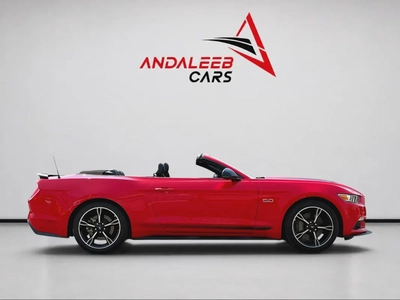 AED 1,700 P.M | 0% DOWN PAYMENT | FORD MUSTANG GT CALIFORNIA SPECIAL CABRIOLET | 5.0L V8 | 2017 | GC-10