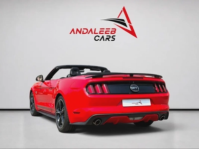 AED 1,700 P.M | 0% DOWN PAYMENT | FORD MUSTANG GT CALIFORNIA SPECIAL CABRIOLET | 5.0L V8 | 2017 | GC-7
