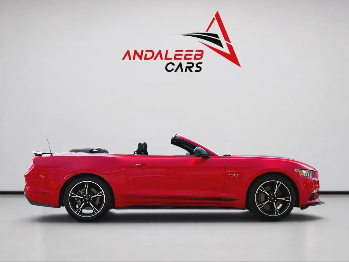 AED 1,700 P.M | 0% DOWN PAYMENT | FORD MUSTANG GT CALIFORNIA SPECIAL CABRIOLET | 5.0L V8 | 2017 | GC-10-10