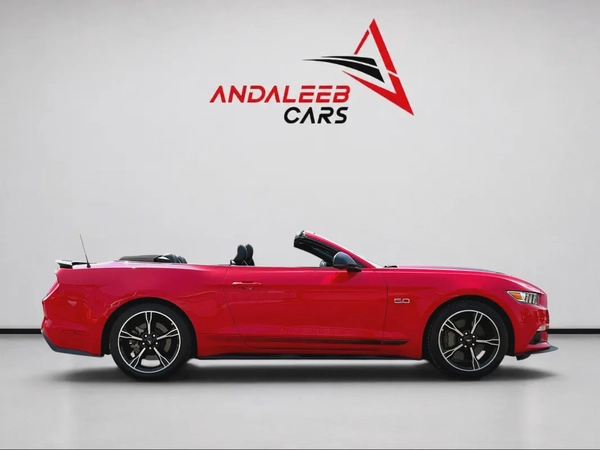 AED 1,700 P.M | 0% DOWN PAYMENT | FORD MUSTANG GT CALIFORNIA SPECIAL CABRIOLET | 5.0L V8 | 2017 | GC