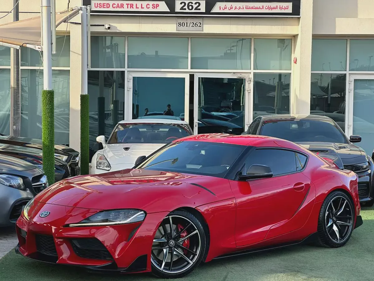 TOYOTA SUPRA GR V6 GCC 2022 FULL OPTION ORIGINAL PAINT FULL SERVICE HISTORY UNDER WARRANTY-2-2