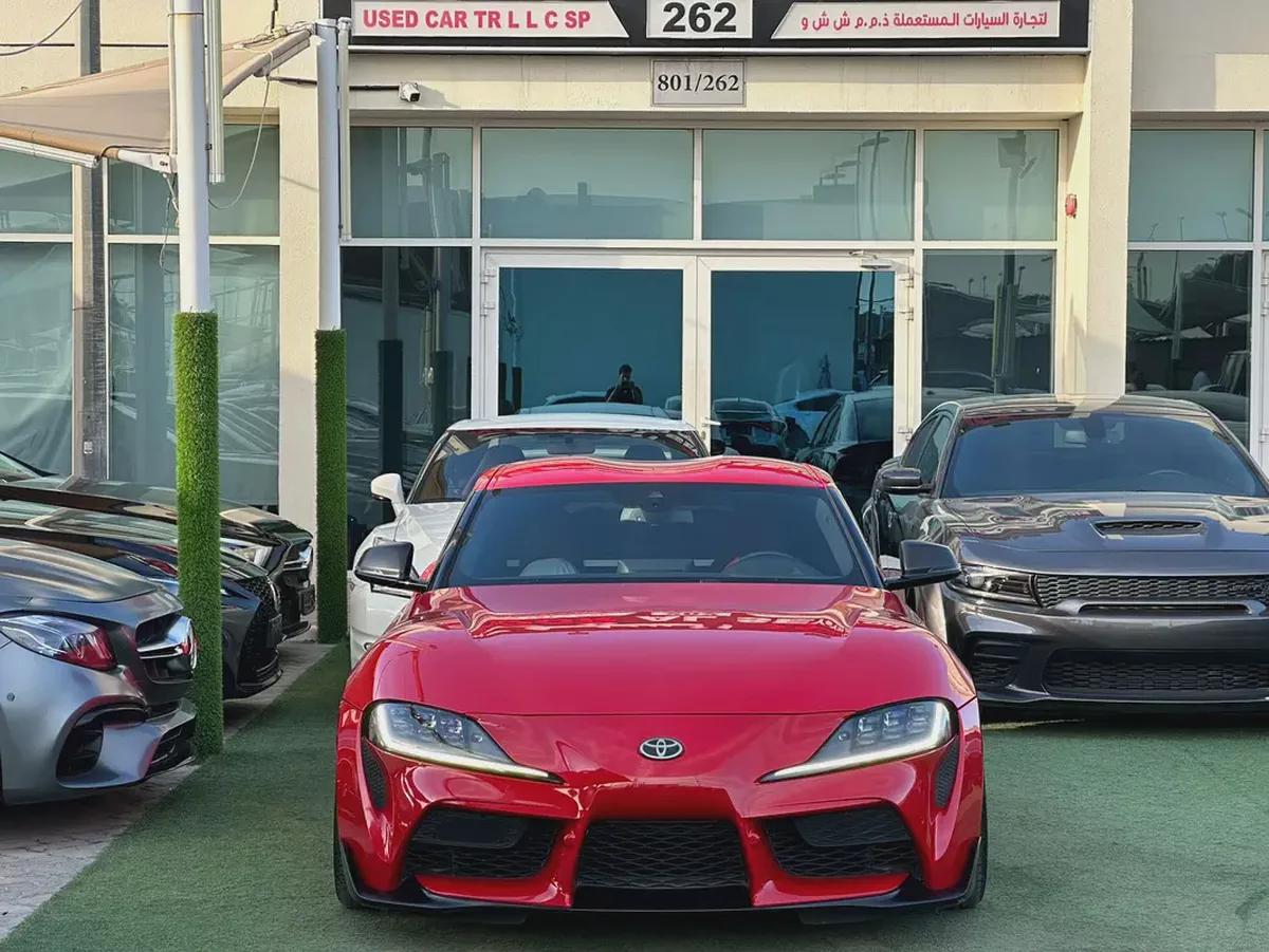 TOYOTA SUPRA GR V6 GCC 2022 FULL OPTION ORIGINAL PAINT FULL SERVICE HISTORY UNDER WARRANTY-3-3