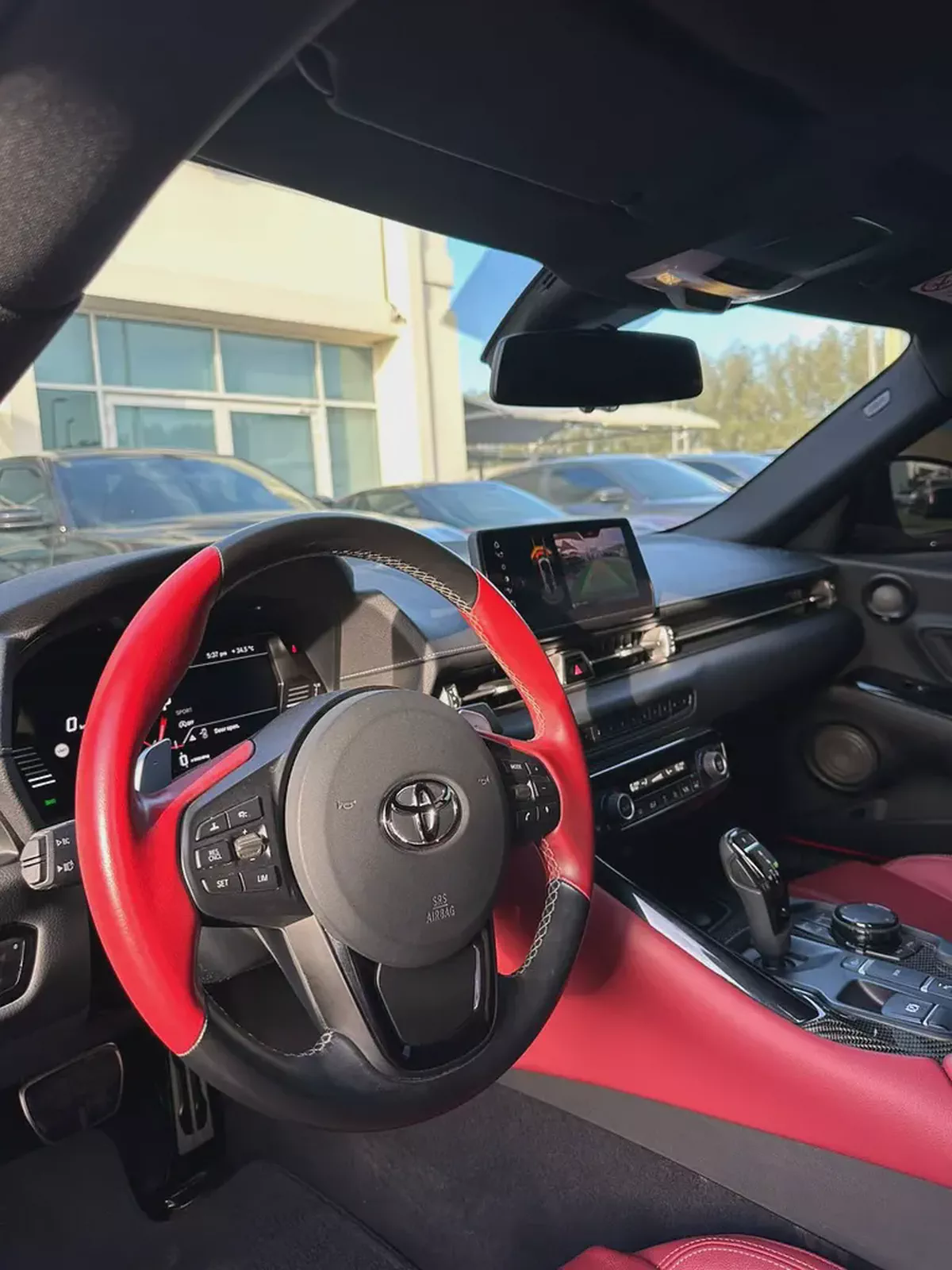 TOYOTA SUPRA GR V6 GCC 2022 FULL OPTION ORIGINAL PAINT FULL SERVICE HISTORY UNDER WARRANTY-8-8
