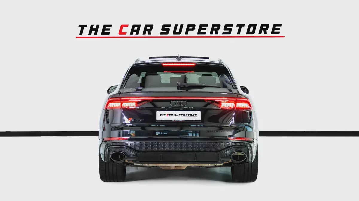 Audi RSQ8-Black On Black-Audi Warranty and Service Contract-Special Order-Carbon Ceramic Brakes-6-6
