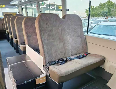 Toyota Coaster 2.7L PETROL M/T DUAL TONE || 23 SEATER | AUTO DOOR | HLF LUGGAGE RACK (CODE # COPB)-18