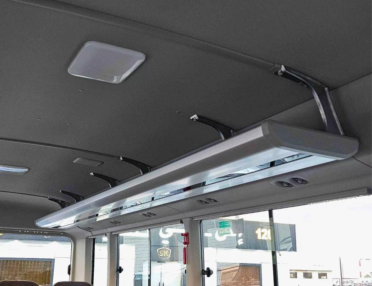Toyota Coaster 2.7L PETROL M/T DUAL TONE || 23 SEATER | AUTO DOOR | HLF LUGGAGE RACK (CODE # COPB)-14-0
