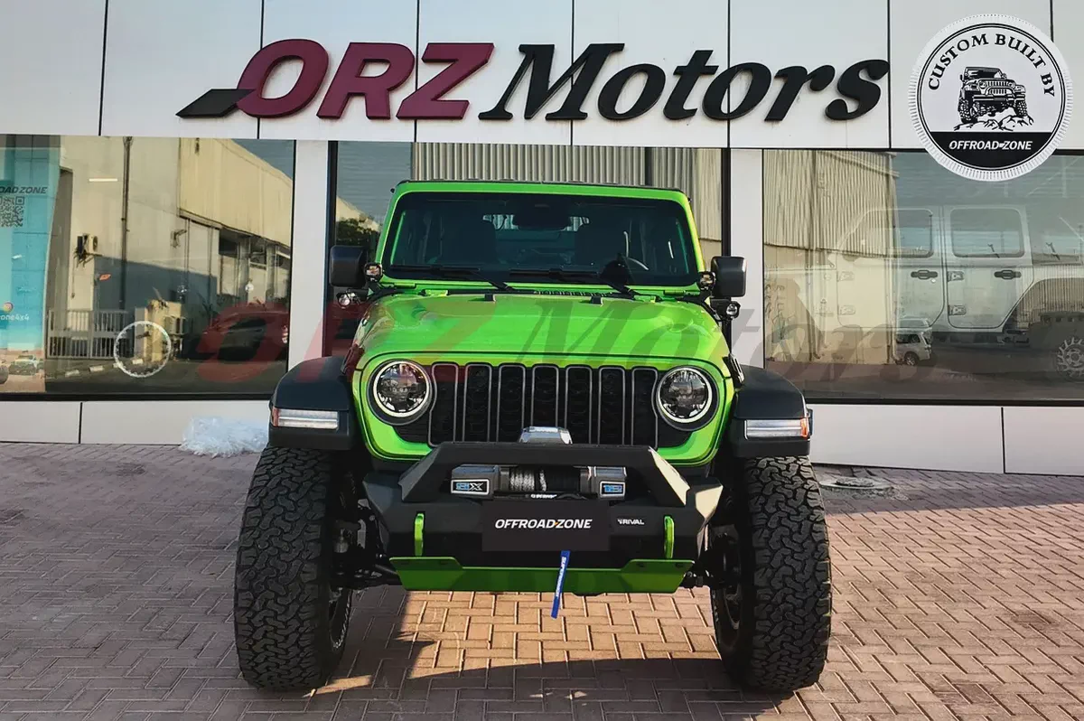 DEALER 5 YRS WTY  3 YRS SP | 2026 JEEP WRANGLER 4DR SPORT MOJITO | ORZ CUSTOM BUILT | BANK FINA-7-7