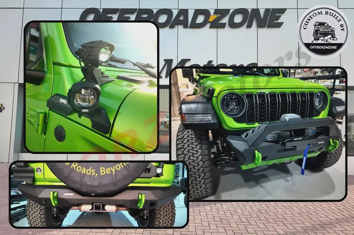 DEALER 5 YRS WTY  3 YRS SP | 2026 JEEP WRANGLER 4DR SPORT MOJITO | ORZ CUSTOM BUILT | BANK FINA-8-8