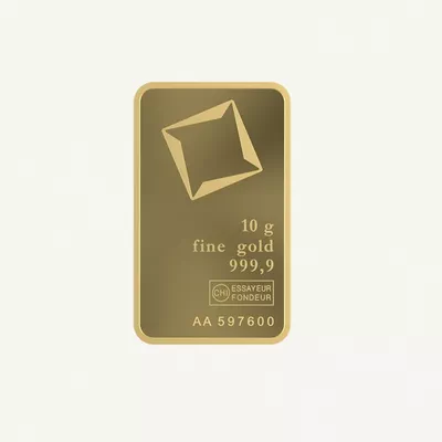 Valcambi Suisse 10g 24K (999.9) Pure Minted Gold Bar - Variable Design-2