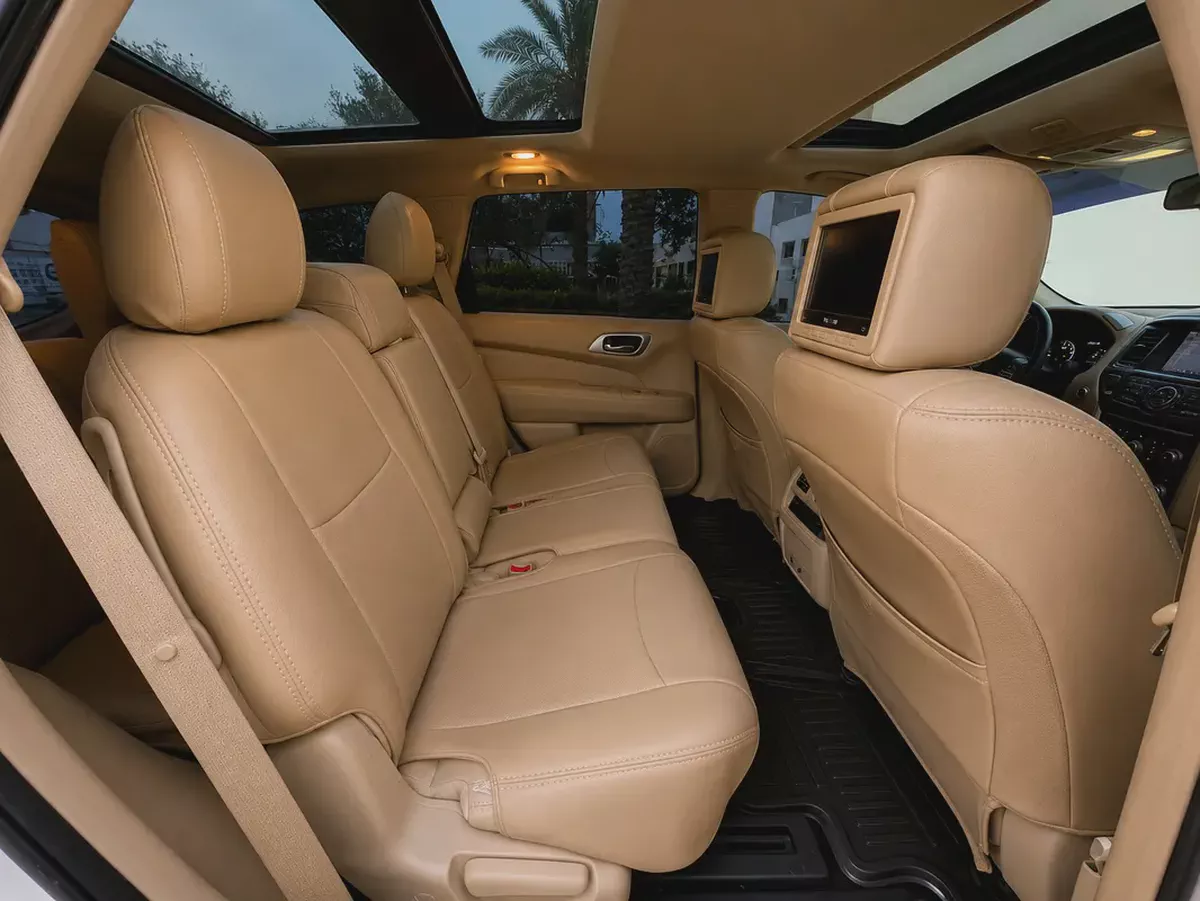 AED 873 P.M | 2018 Nissan Pathfinder SL | GCC Specs | Low Mileage | Family SUV-19-19